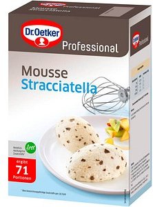 Dr. Oetker Mousse Stracciatella 1,0 kg