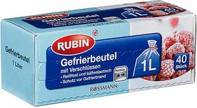 40 RUBIN Gefrierbeutel 1,0 l