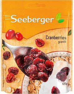 SEEBERGER Cranberries Trockenfrüchte 125,0 g