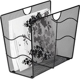 Zeller Zeitungsständer Meshline 17742 anthrazit Metall, DIN A4