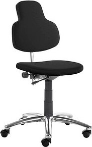 Mayer Arbeitsdrehstuhl myMAX schwarz Kunstleder