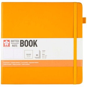 Sakura Notizbuch quadratisch punktkariert, japanischer kerrie Hardcover 160 Seiten, 1 St.