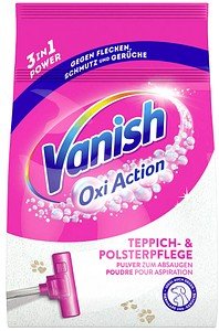 Vanish Oxi Action 3in1 TEPPICH- & POSTERPFLEGE Teppichreiniger 820 g