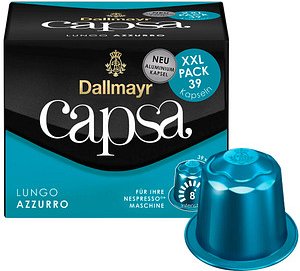 Dallmayr Capsa Lungo Azzurro Kaffeekapseln, 39 Portionen