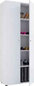 Thumbnail - VCM my home Schuhschrank Vandol I, 913065 weiß 4 Fachböden 71,0 x 37,0 x 180,0 cm