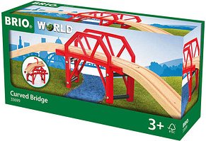 BRIO® Bahnbrücke mit Auffahrten 33699 Spielzeugeisenbahnen-Zubehör