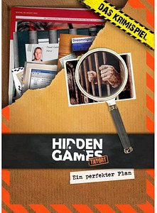 HIDDEN GAMES Krimispiel Tatort Ein perfekter Plan Escape-Room Spiel, 1 St.