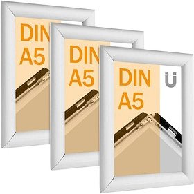SPRINTIS Klapprahmen silber 14,8 x 21,0 cm, 3 St.