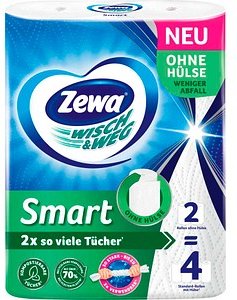Zewa Küchenrollen WISCH&WEG Smart 2-lagig, 2 Rollen