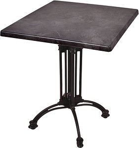 Garden Pleasure MORENA Bistrotisch dunkelgrau 70,0 x 70,0 x 74,0 cm, 1 St.