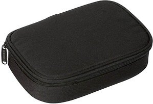 DONAU Federmäppchen Unifarben schwarz, 23,0 x 17,0 cm