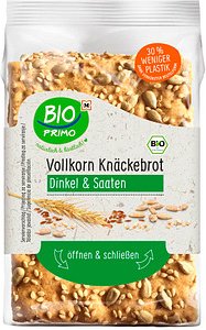 BIO PRIMO Bio Dinkel & Saaten Knäckebrot 200,0 g, 1 Pack