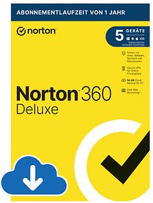 Norton 360 Deluxe Sicherheitssoftware Vollversion (Download-Link)