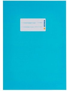 HERMA Heftumschlag hellblau Papier DIN A5