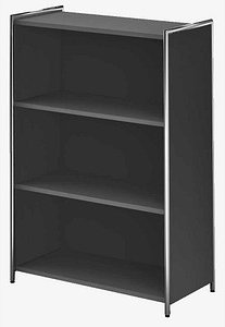 AKTION: Kerkmann Aktenregal Lago anthrazit 80,0 x 38,0 x 115,0 cm, 1 St.