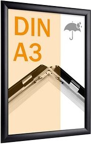 SPRINTIS Klapprahmen schwarz 29,7 x 42,0 cm, 1 St.