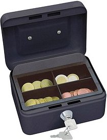 WEDO Geldkassette 145121X Größe 1 schwarz