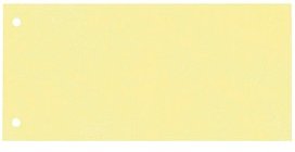Printus Trennstreifen gelb, 190 g/qm Karton, 100 St.