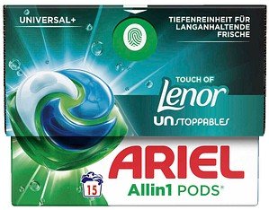 ARIEL UNIVERSAL+ Allin1 PODS Lenor Waschmittel Caps, 15 St.