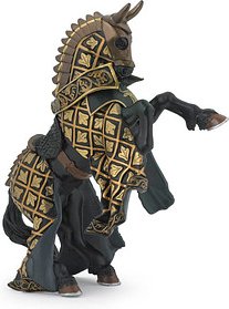 papo 39918 Pferd des Waffenmeisters Stier Spielfigur