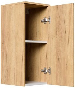 Thumbnail - POSSEIK Bad-Hängeschrank LEVANA M eiche gold 30,0 x 33,0 x 72,0 cm