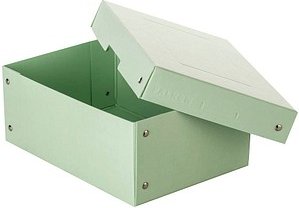 Thumbnail - FALKEN PURE Aufbewahrungsbox 1250 Blatt pastellgrün 18,0 x 25,0 x 10,0 cm