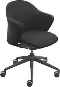 sedus Bürostuhl se:flair Home, FR-820/001 Stoff schwarz, Gestell schwarz