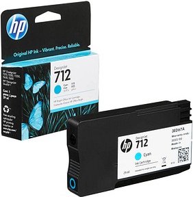 Thumbnail - HP 712 (3ED67A) cyan Druckerpatrone