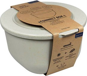 koziol Frischhaltedose Connect 9,3 cm hoch beige 1,0 l, 1 St.