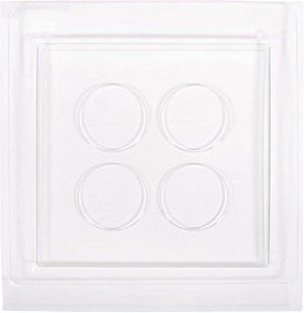 Rayher Gießform Dekoplatte transparent