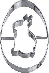 WESTMARK Ausstechform Osterei mit Hase 36762291 8,0 cm