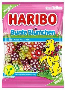 HARIBO Bunte Blümchen Fruchtgummi 175,0 g