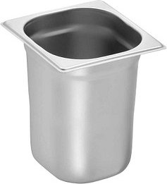 Bartscher GN-Behälter Top Line 1/6 silber 3,4 l, 1 St.