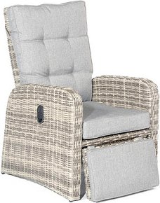 Thumbnail - Sunny Smart® Loungesessel Allianz taupe, grau Kunststoff, Metall