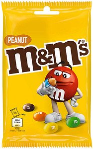 m&m's PEANUT Schokobonbons 82,0 g