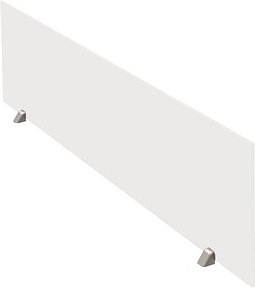 Kerkmann Tischtrennwand Move 19375210, weiß 160,0 x 45,0 cm