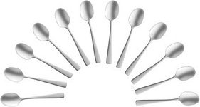 Amefa Kaffeelöffel Dante silber satiniert, 12 St.