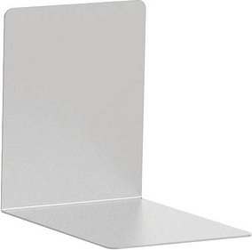 MAUL Buchstützen silber 8,0 x 10,0 x 10,0 cm, 2 St.