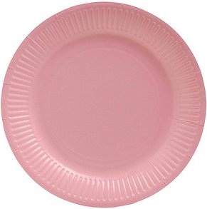 PROnappe Pappteller pink Ø 23,0 cm, 20 St.
