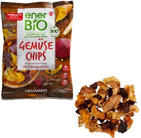 enerBiO Bio Gemüse Chips 75,0 g