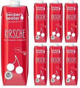 beckers bester KIRSCHE Fruchtnektar 6x 1,0 l