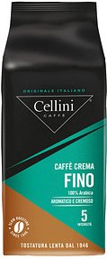 Cellini CAFFÈ CREME FINO Kaffeebohnen, Arabicabohnen kräftig, 1,0 kg