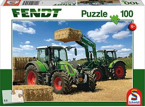 Schmidt Fendt Vario mit Frontlader Puzzle, 100 Teile