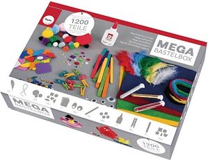Rayher Bastelset Mega-Bastelbox mehrfarbig
