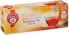 TEEKANNE teeflott Schwarztee Tee 25 Portionen