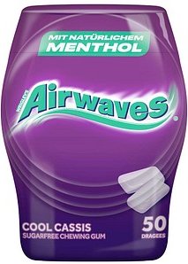 Airwaves Cool Cassis Kaugummis 50 Dragees