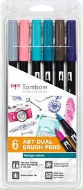 Thumbnail - Tombow ABT Dual Brush-Pens farbsortiert, 1 Set
