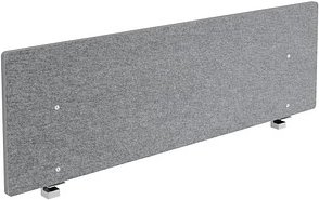 Thumbnail - HAMMERBACHER Tischtrennwand VARW16/5, grau 159,5 x 50,0 cm, 1 St.