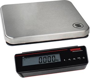 SOEHNLE PROFESSIONAL Paketwaage 9066 silber für max. 150,0 kg