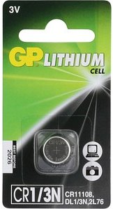 Thumbnail - GP Knopfzelle CR 1/3N 3,0 V